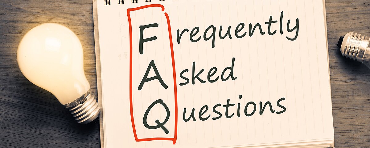 Symbolbild für FAQs Symbolbild für FAQs