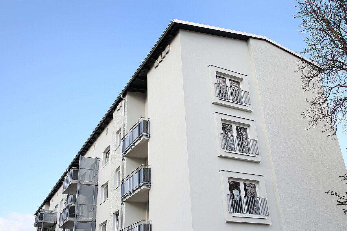 Ansicht Wohngebäude Hellwinkel