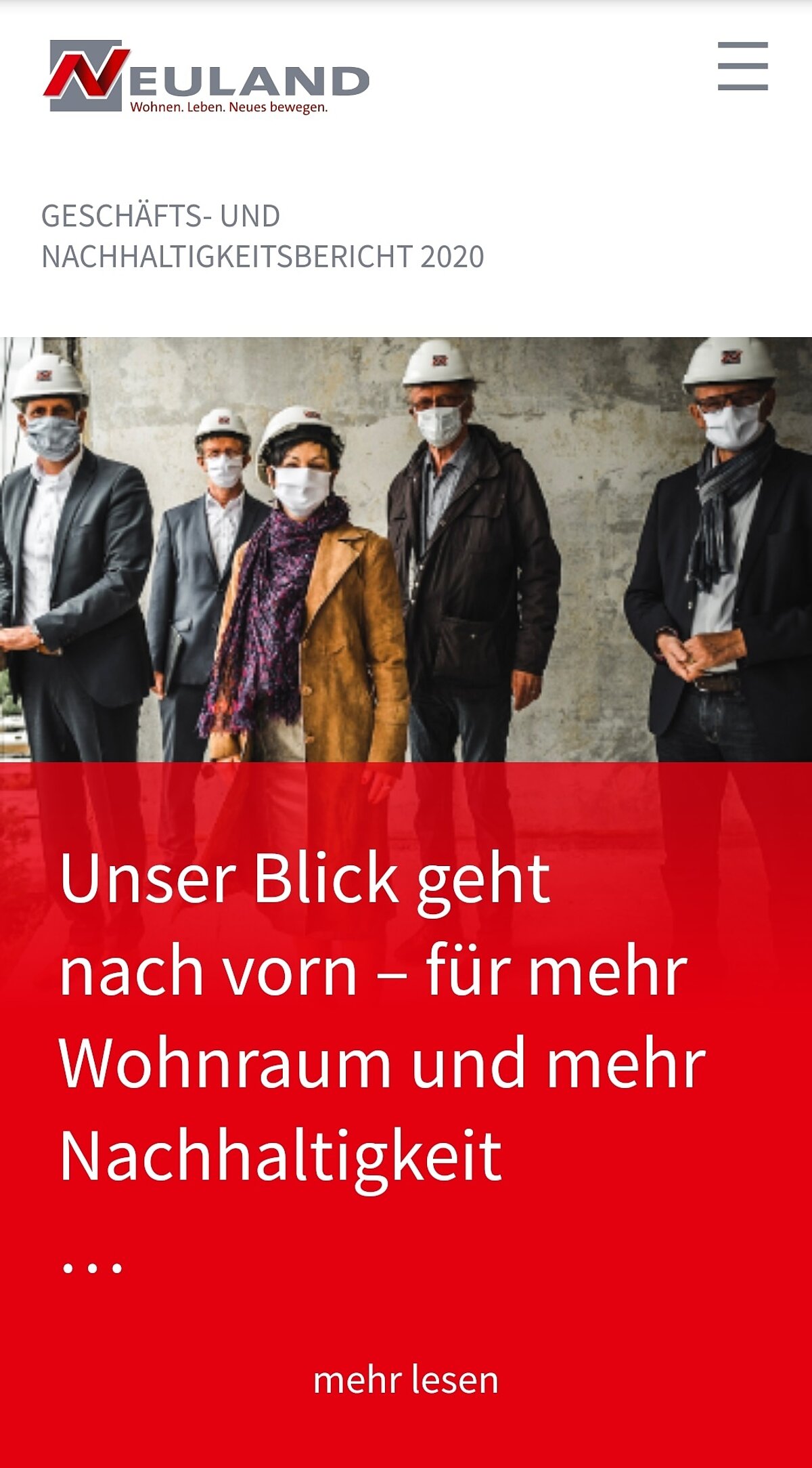 Zum digitalen Geschäftsbericht 2020